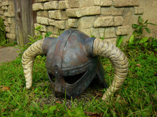 Load image into Gallery viewer, Faux Iron Nordic Viking Helm