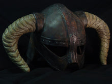 Load image into Gallery viewer, Faux Iron Nordic Viking Helm